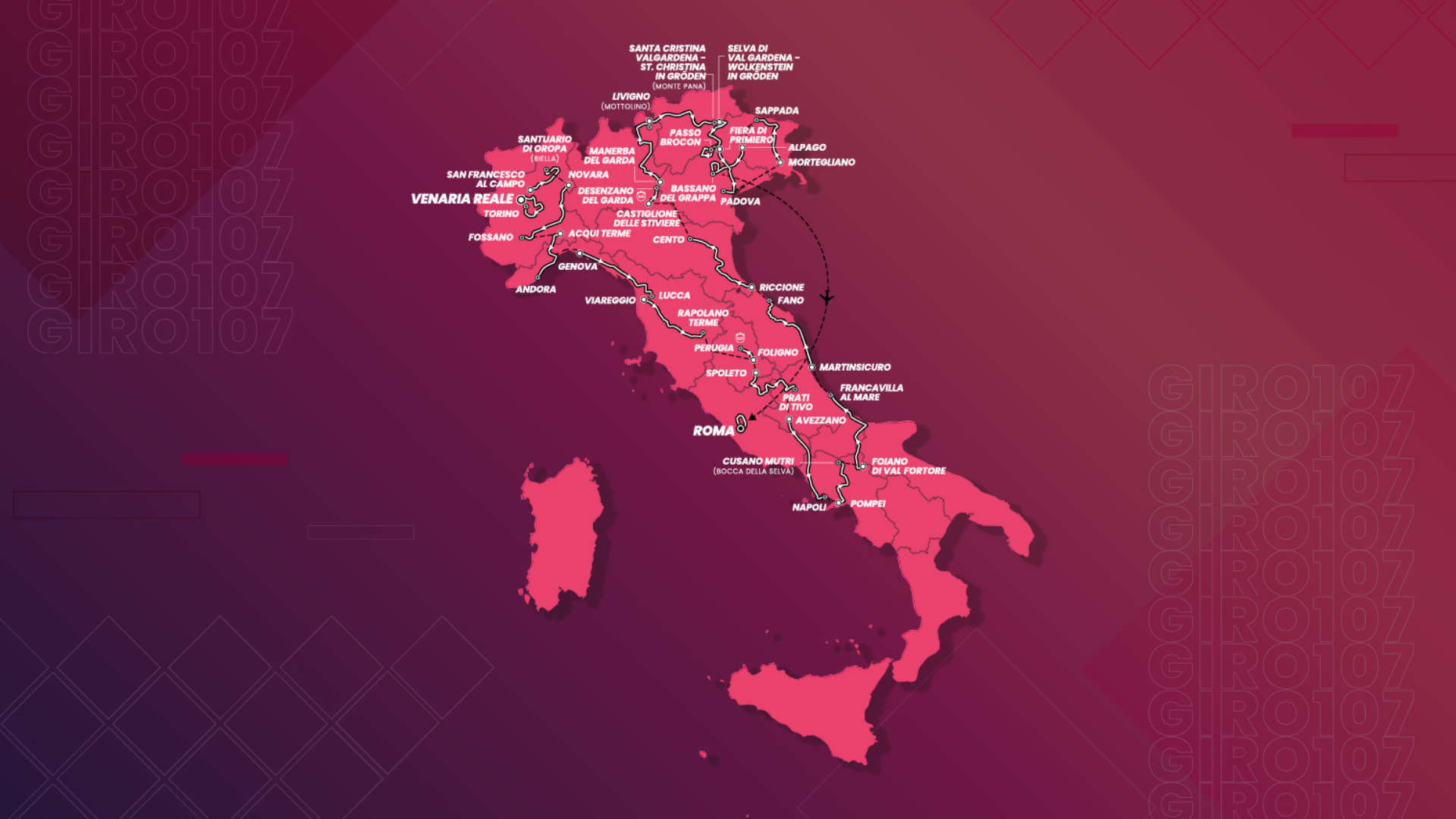 Abruzzo Grand Partenza Giro D'Italia Grand Tours Project